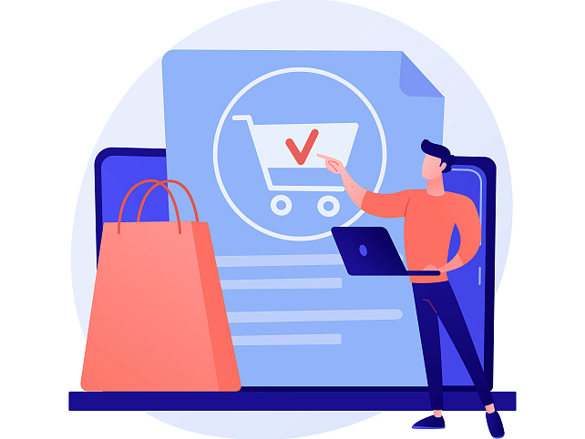 Оформление заказа в корзине